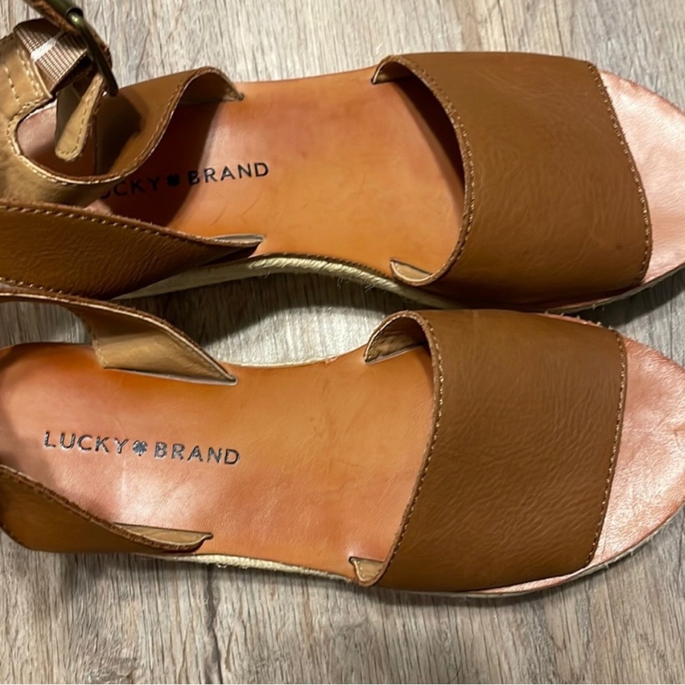 Lucky Brand Sandals Sz 8 - Picture 4 of 5